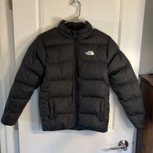 Kids North Face reversible 550 down jacket in excellent condition - Large 14/16